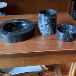 Marble Cigarette  Case And Astry