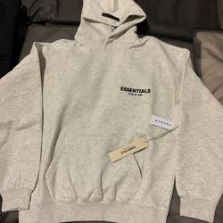 light oat essentials hoodies