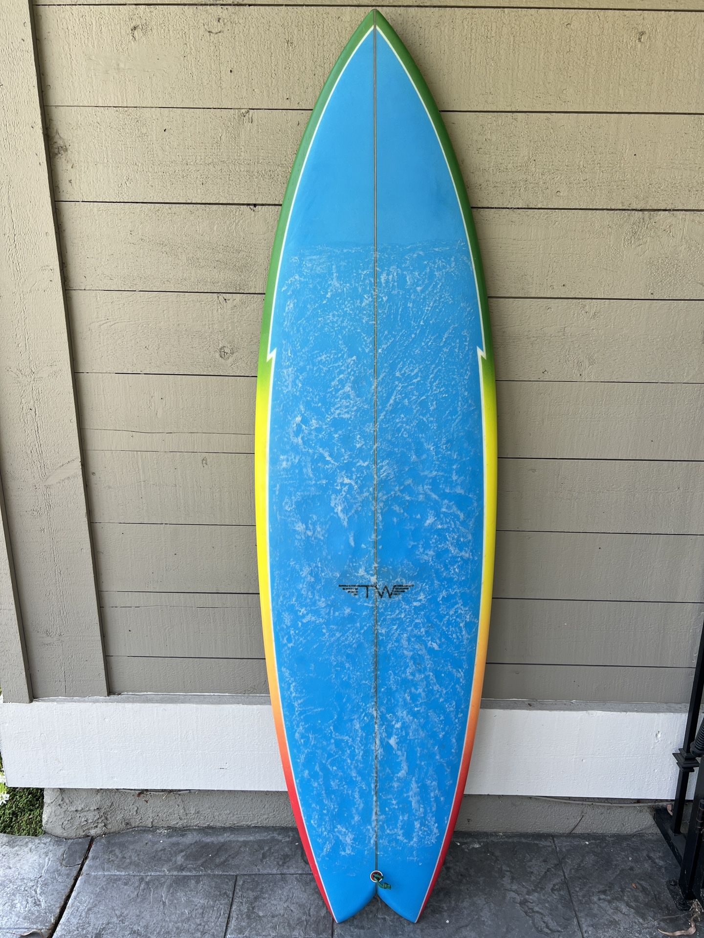 Tyler Warren Custom Surfboard