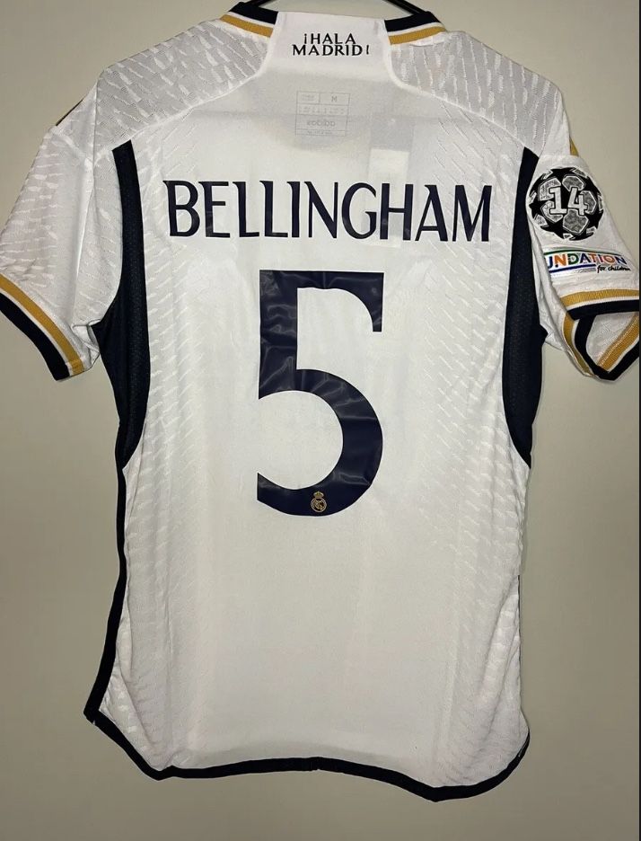 Jude Bellingham Real Madrid Home Jersey Player Edition 