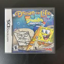 Drawn to Life SpongeBob SquarePants Nintendo DS Complete