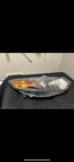 Acura TSX Headlight Fits 2009-2014 LH Drivers side