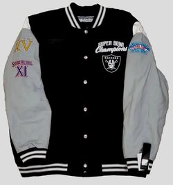 Las Vegas Raiders Varsity Jacket