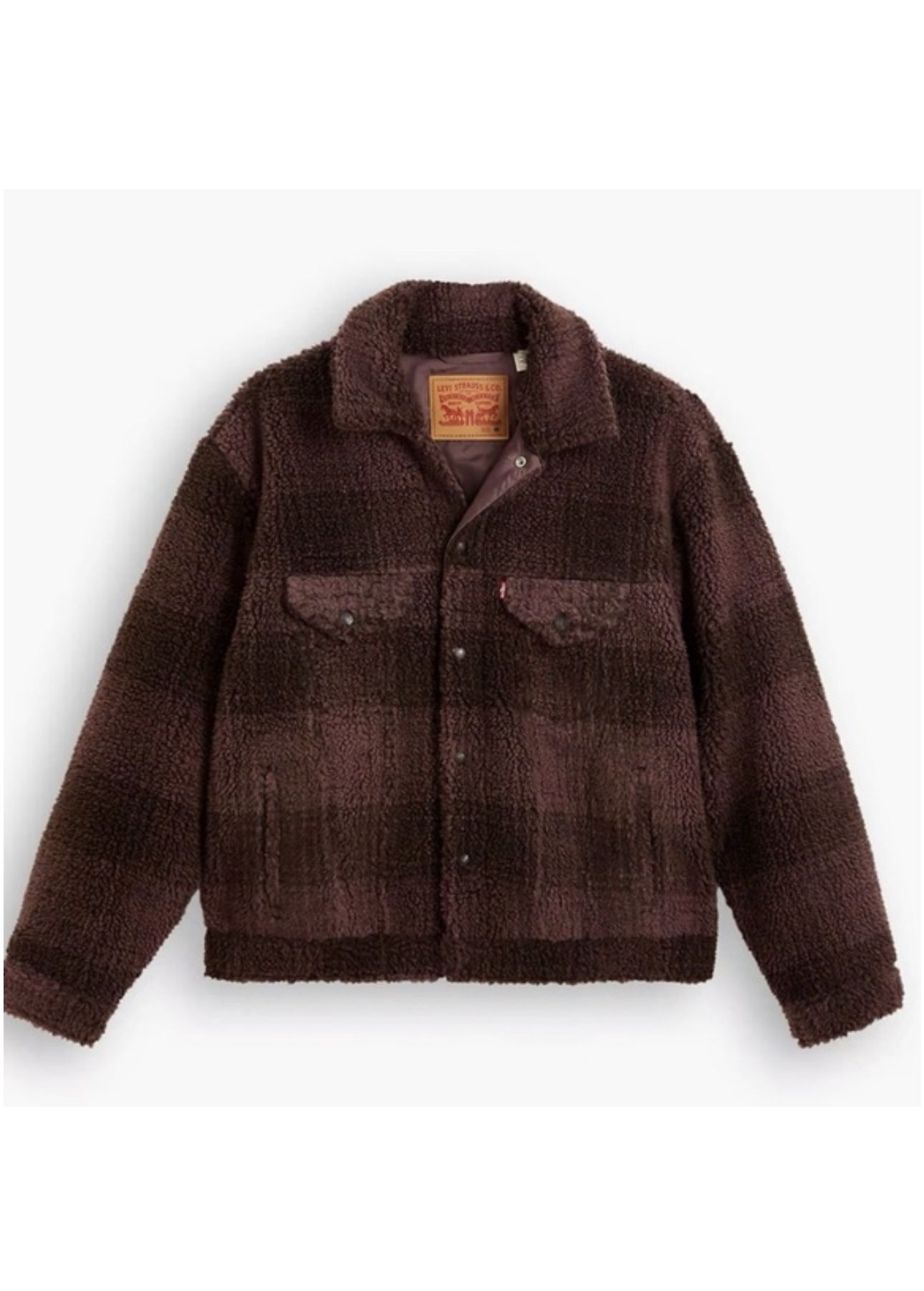 LEVIS Premium Big E Sherpa Trucker