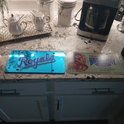 Chiefs Royals License Plates