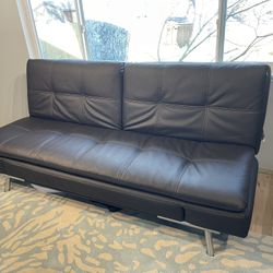Costco Leather Futon 