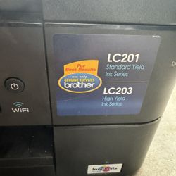 Brother MFC-J485DW Wireless All-In-One Color Printer w/ Print, Copy, Scan, Fax