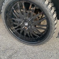 26” Forgiato Mudd Tires