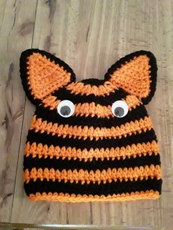 Handmade Toddlers Tiger Hat
