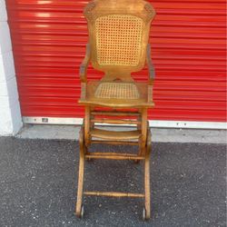 Antique High chair/rocking Chair. Excellent. 