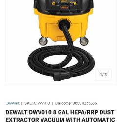 Dewalt Hepa-vac 