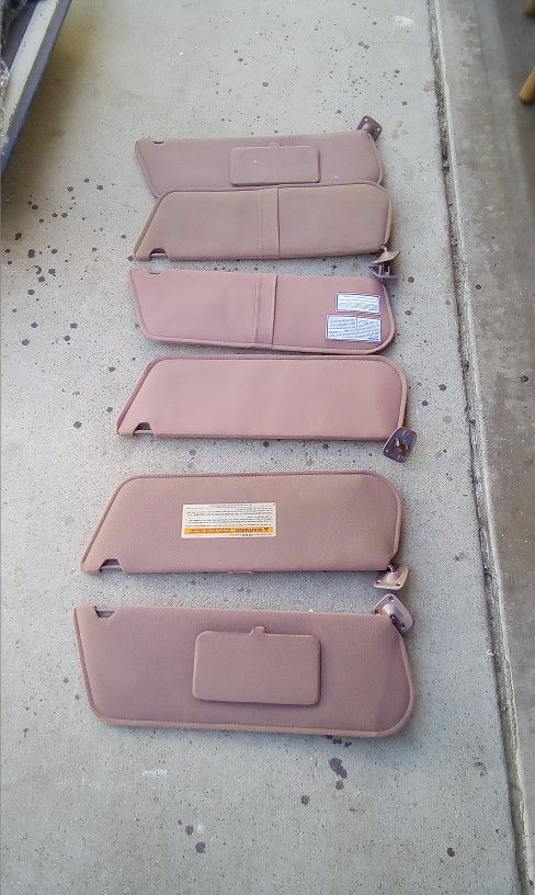 92-96 Ford Truck Or Bronco Visors Parts 