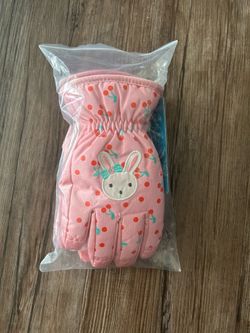 Girls Snow Gloves