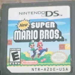 Super Mario Bros Nintendo DS Game cartridge only Tested and working