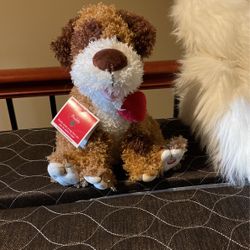 Very Cute Valentine Singing Puppy Brand New 