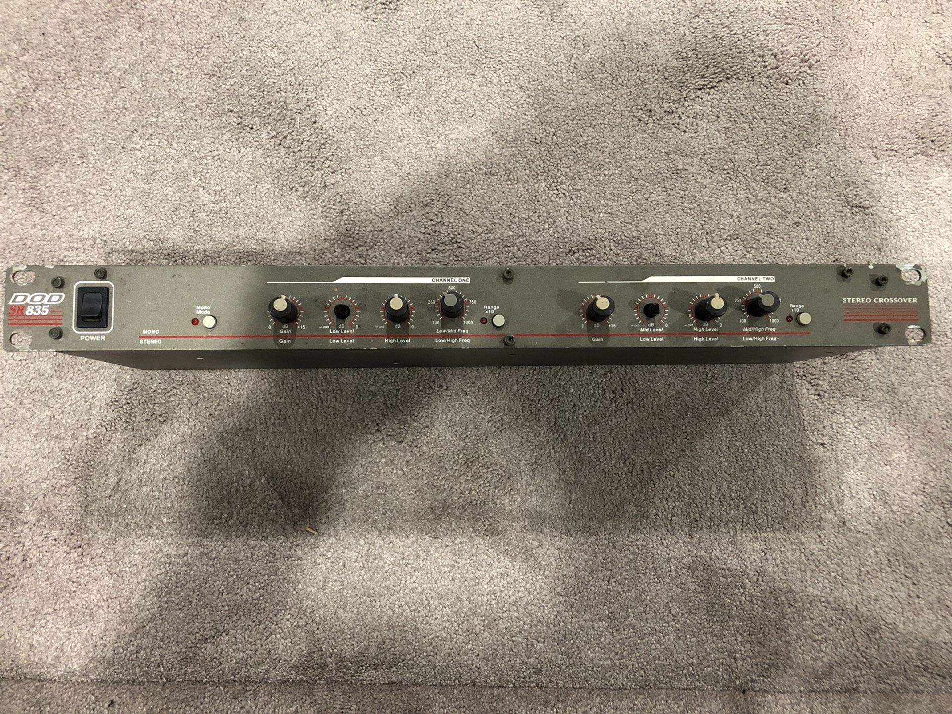 DOD SR835 Stereo Crossover