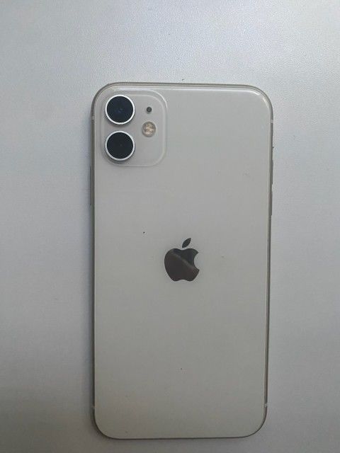 Barley Used White IPhone 11 (Unlocked) No Cracks