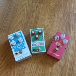 Batch Pedals - Drive, Delay/Reverb, Octave Fuzz