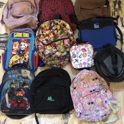 Backpacks And Lunch Bags