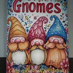 Gnome Coloring Book 24pgs