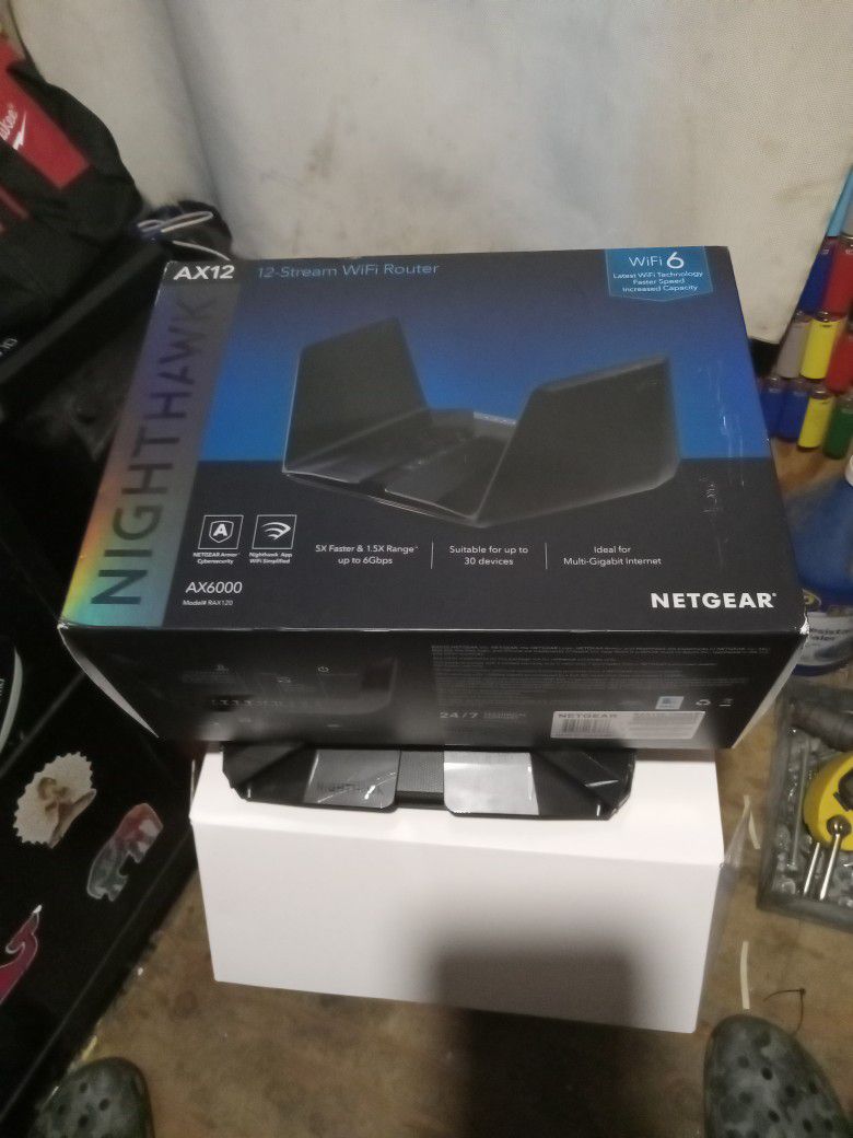 Netgear AX12  12-stream WiFi ROUTER 