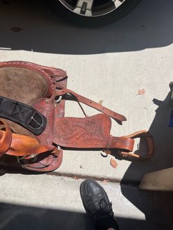 16 in saddle s rigging all there