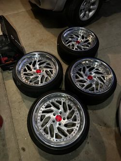 WCI 3 piece wheels