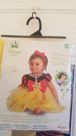 Snow white costume 6 months +