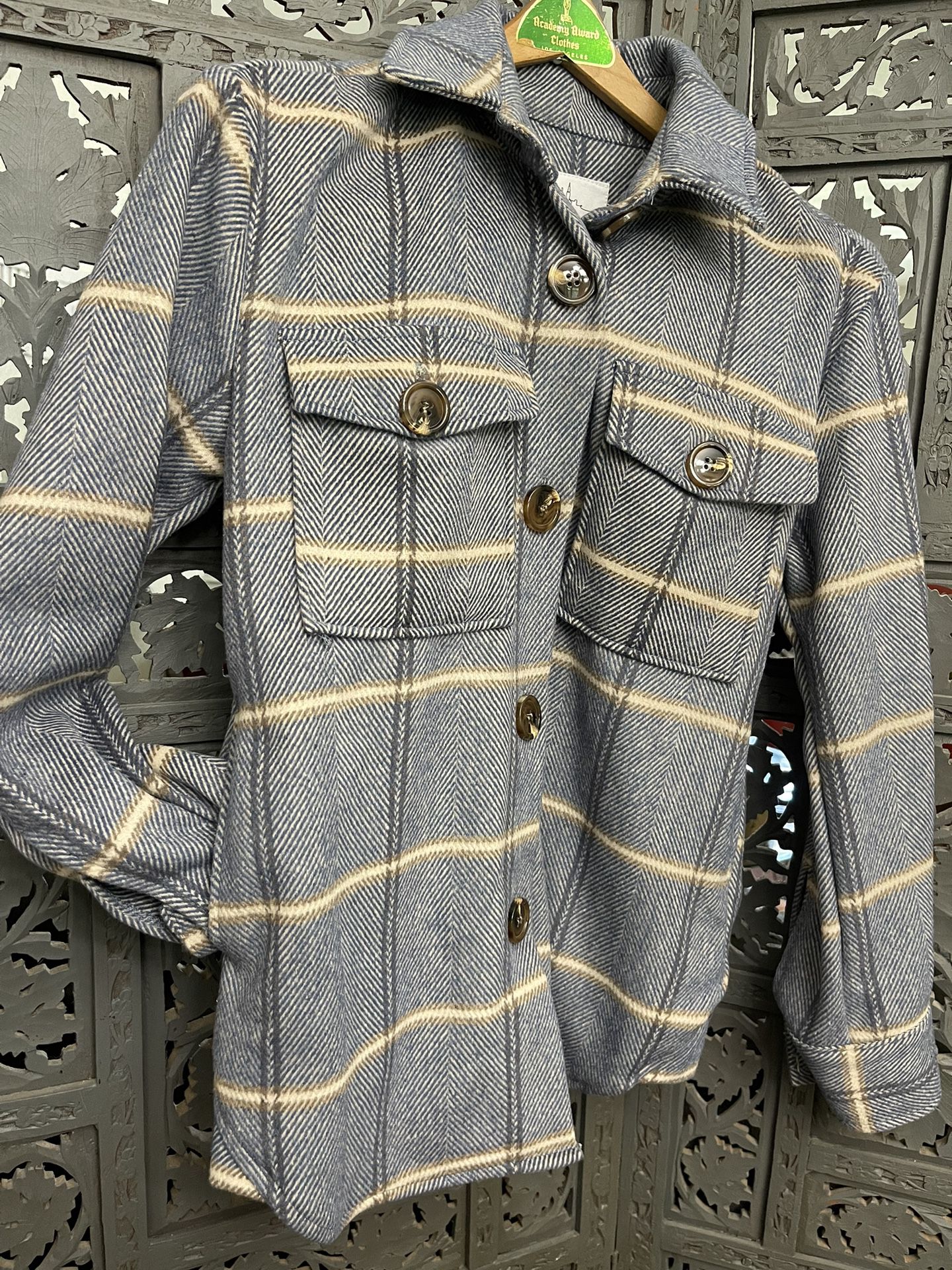 Vintage Looking Flannel Shirt/ Jacket 