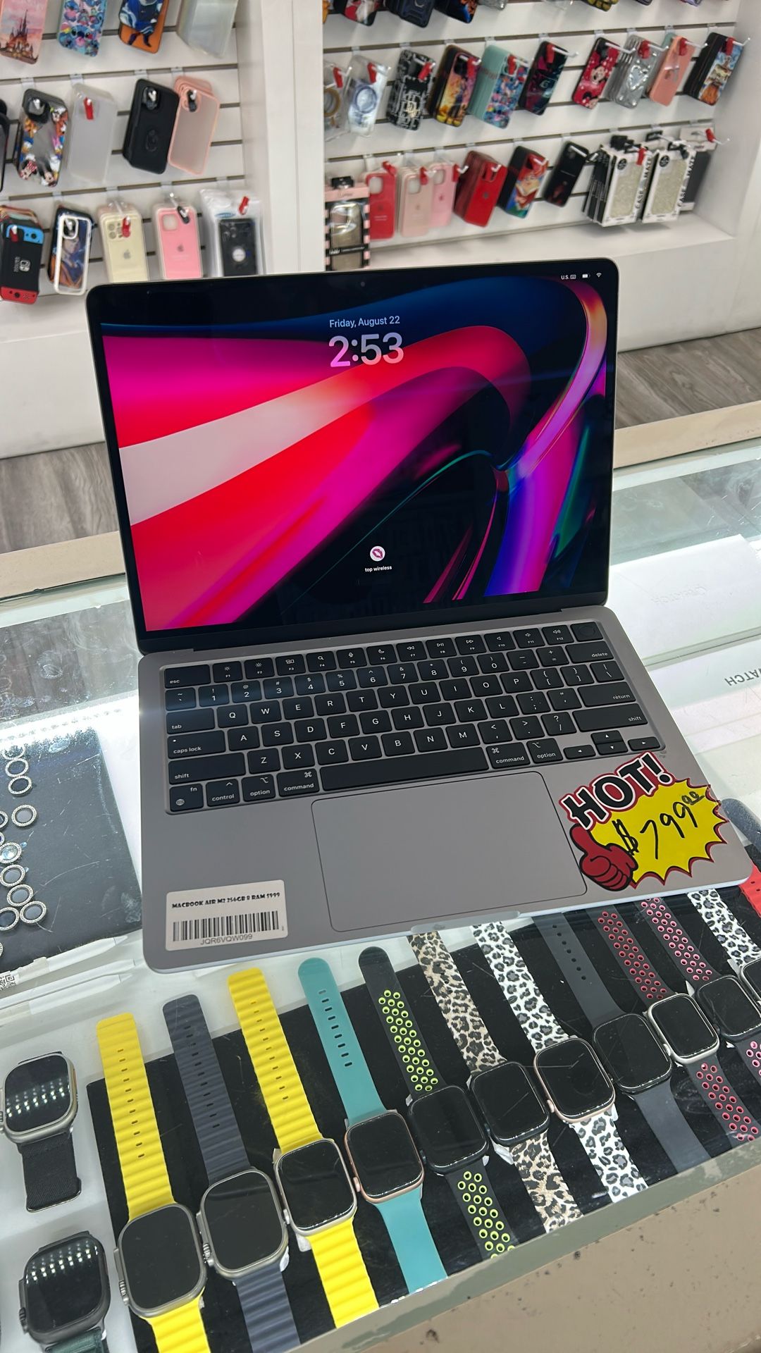 Macbook air M2 8Ram-256gb