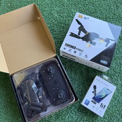 ✨ New Drone (998 Pro) + Wireless Lavalier Microphone Set – Bundle ✨ 