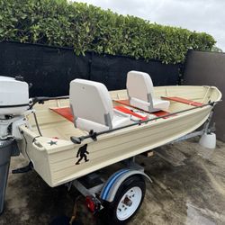 12FT Vhull Jon Boat