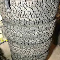 Tires Mud Rugged BFG Ko2 Off Road All Terrain Ridge Grappler Toyo Open Country AT LT MT RT 