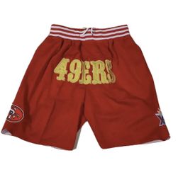 NFL San Francisco 49ers Basketball Shorts 