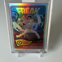 Topps Project Tim Lincecum Rainbow Variant 