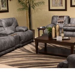 Voyager Reclining Sofa And Loveseat! 