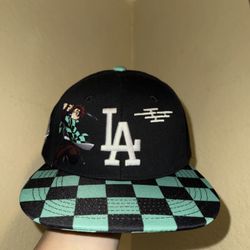 Demon Slayer X Los Angeles Dodgers Hat