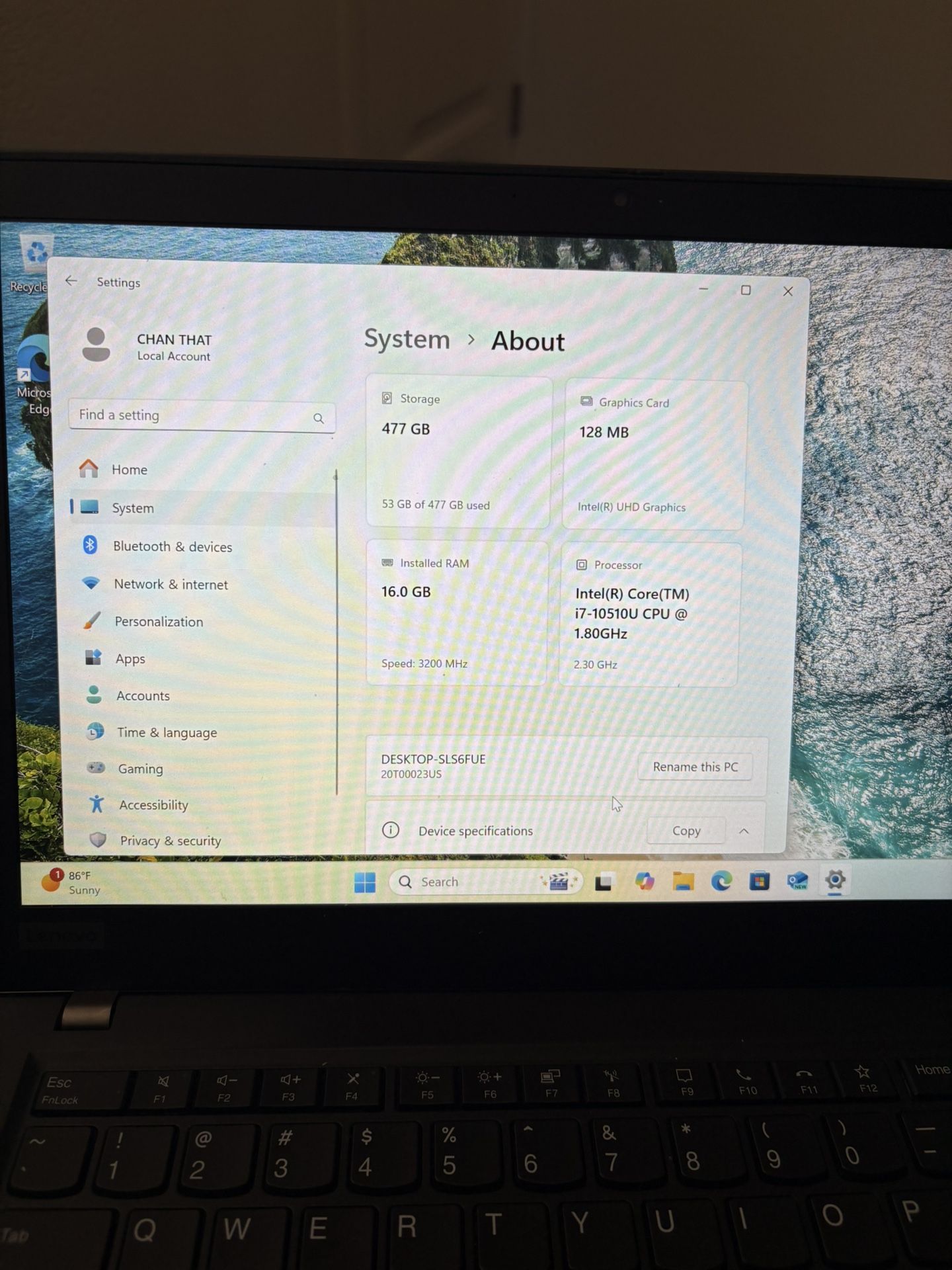 Lenovo Thinkpad