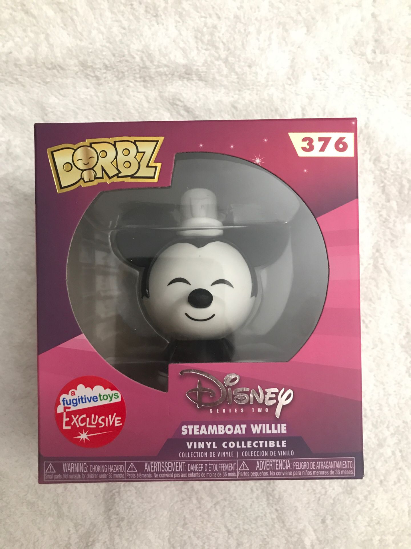 Steamboat willie, dorbz, Funko, Disney collectible, Mickey Mouse