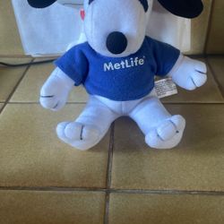 Small Metlife Snoopy doll