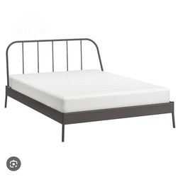 Ikea Kopardal Queen Bed Frame in black