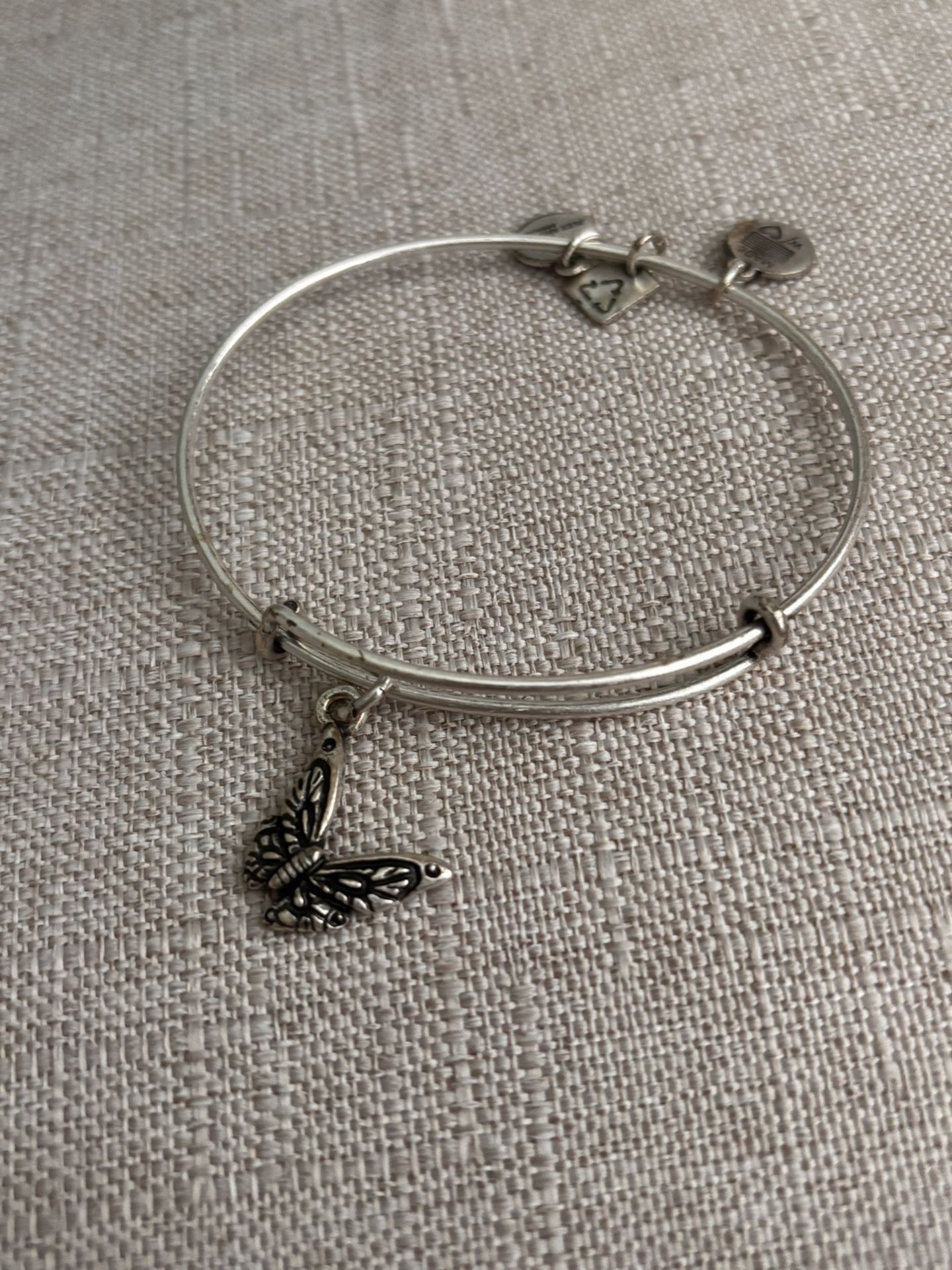 Butterfly Alex and Ani Charm Bracelet