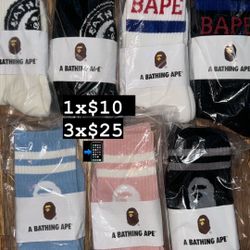 Bape Socks