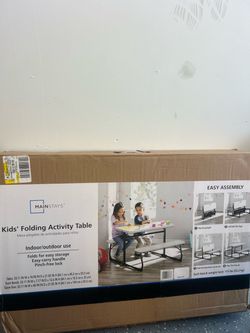 Kids’ Folding Activity Table – Mainstays