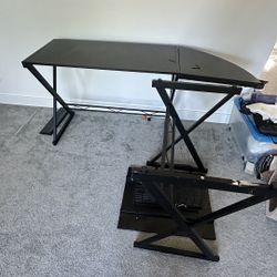 Disassembled L-Shaped Desk