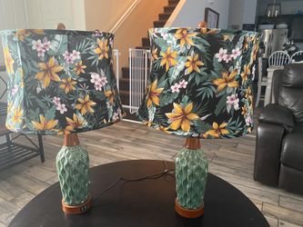 Floral Lamps