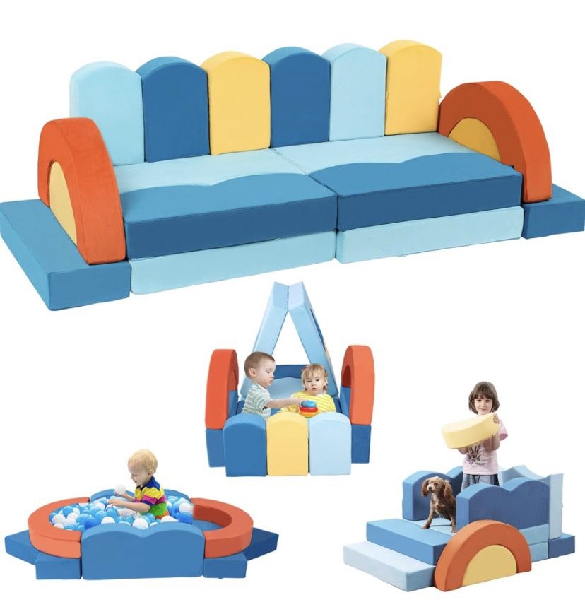 22pcs Modular Kids Play Couch