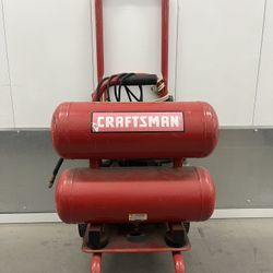 Craftsman Twin Tank 125 PSI 1 HP 4 GAL Portable Air Compressor