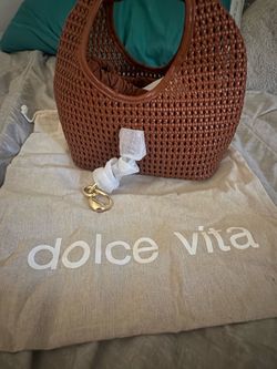 Dolce Vita Dahlia Woven Handbag