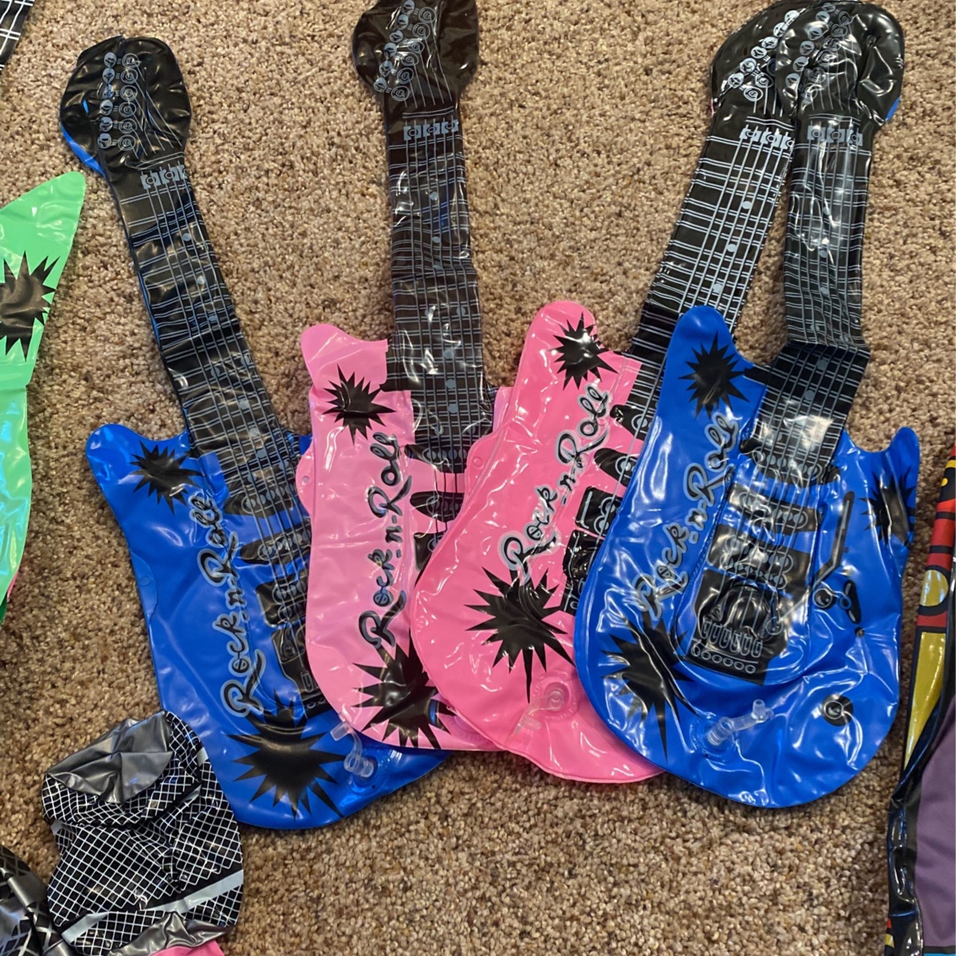 Party Guitars, Microphone & Jukebox